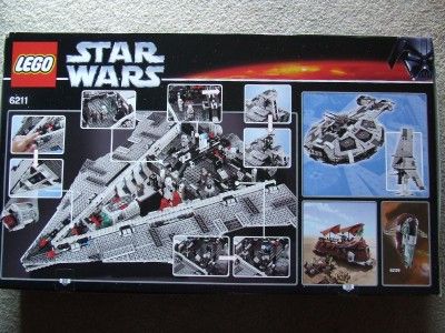 New Lego® 6211 Imperial Star Destroyer Rare Set 2006 Sealed Box Rare 