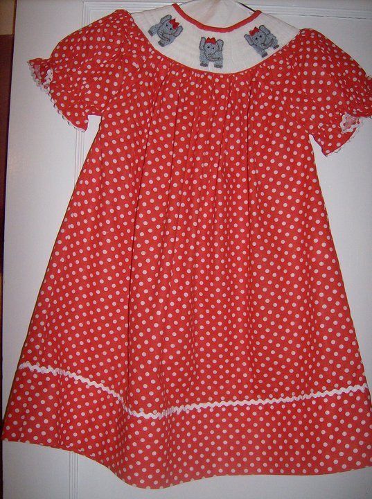 SMOCKED ALABAMA DRESS  