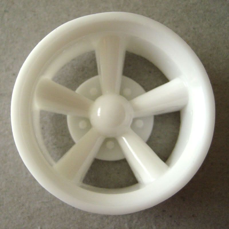 Resin 1/12 American Racing Torq Thrust D Mag Wheels  