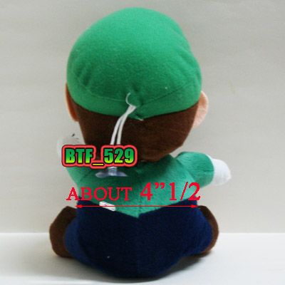   Mario Brothers Plush Figure (8 sit Mario, Luigi and Fire Mario