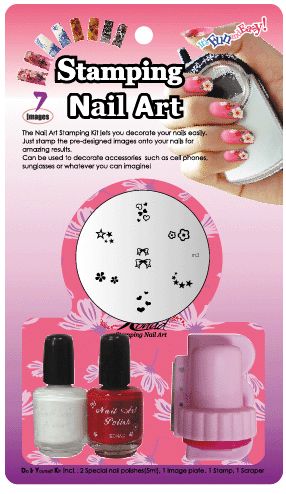 Konad Stamping Nail Design Art SPECIAL KIT