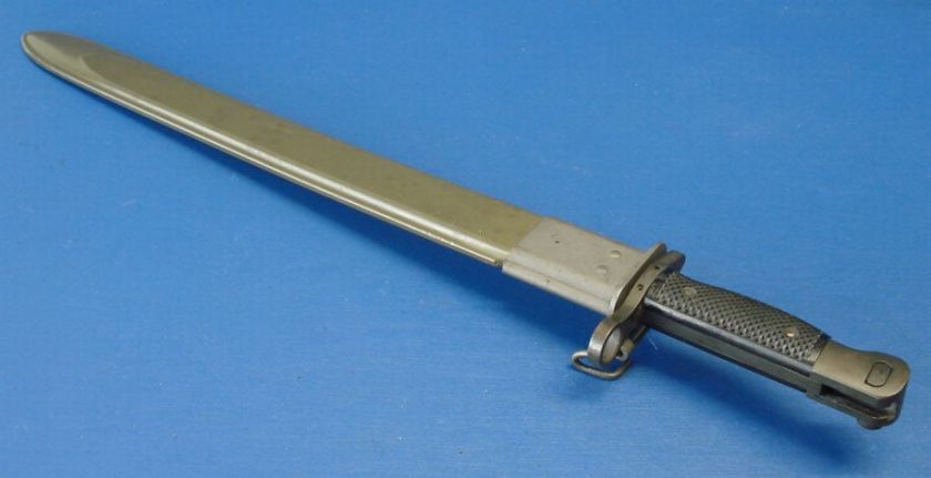US Vietnam Issue M1917 Trenchgun Bayonet with Scabbard   Canadian 