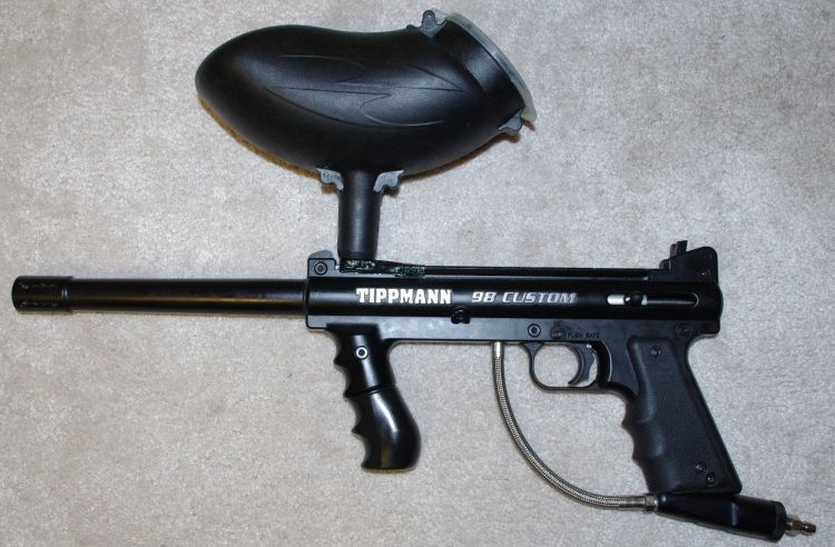   and reliable paintball gun could be used as sniper or fast ball / CQB