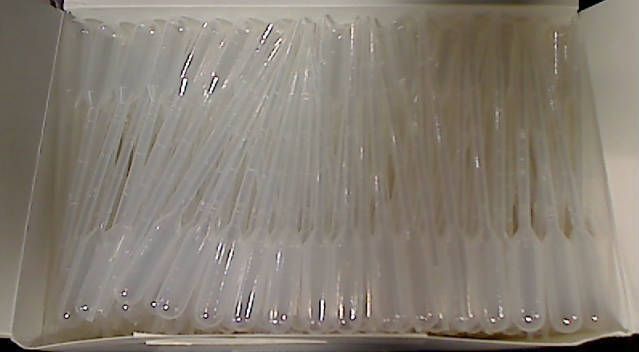 Lot of 500 Samco Scientific 222 Graduated Transfer Pipets 1mL Large 