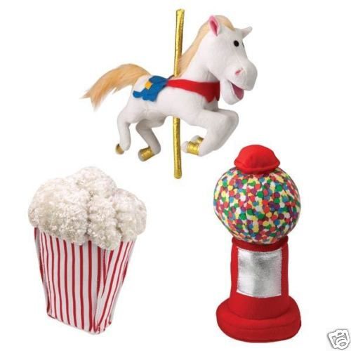 PLUSH Carnival Gumball Machine DOG Tug Fetch Chew TOY  