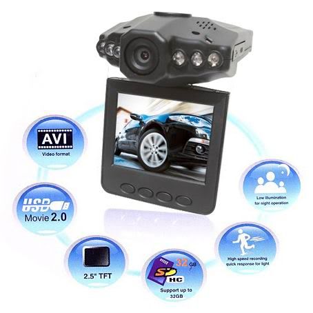 Car Night Vision Camera HD Color Display & Motion Detection Still 