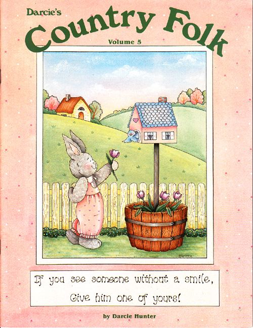 Craft Books #1363 Darcies Country Folk Vol 5 Painting  