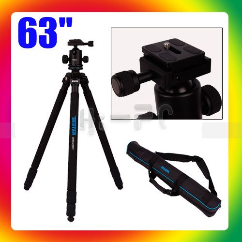 63 Inch professional QTRI 22351 Tripod Stand For Camera  