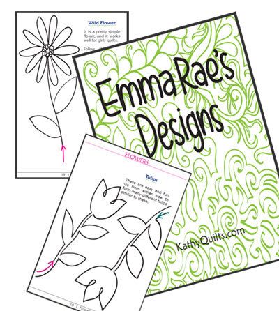 Machine Quilter Frame   Freehand Quilting Designs eBook by Emma Rae 