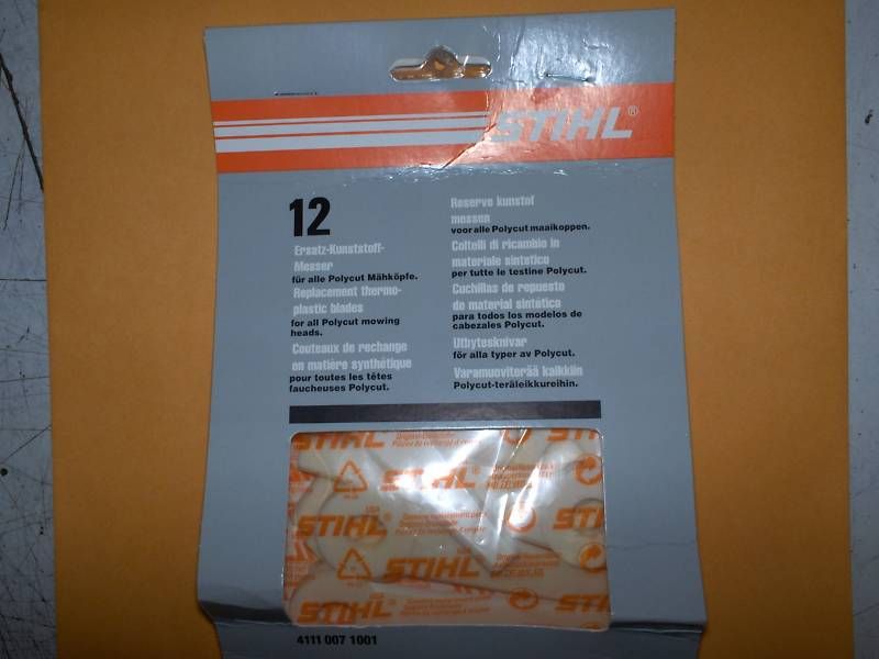 STIHL Replacement polycut blades 4111 007 1001  