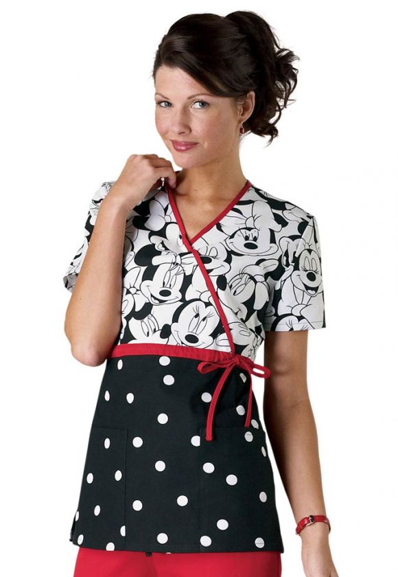 NEW CHEROKEE/LANDAU DESIGNER SCRUB TOPS NURSING UNIFORM  