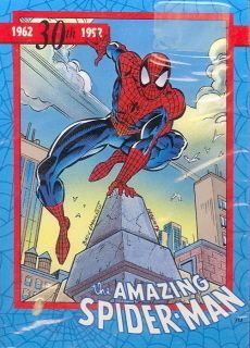 IMPEL AMAZING SPIDER MAN 30TH ANNIVERSARY PROMO CARD SET OF 5 SM 1 SM 