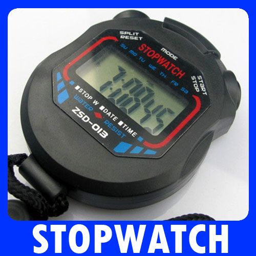 Digital Sport stopwatch Timer Stopwatch Counter Wristwatch  