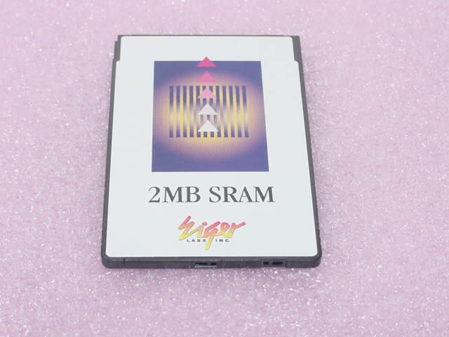 NEW Eiger 2MB SRAM PCMCIA CARD WARRANTED  