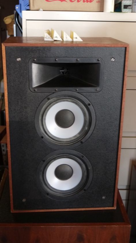 Klipsch KG4 3 Way Short Tower Speakers with Horn Loaded Tweeter  