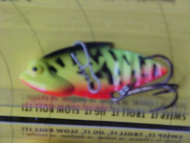 Luhr Jensen Original Walleye RippleTail Blade Bait  NIP 028552472175 